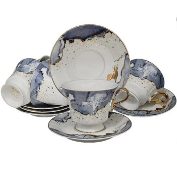 Чайный набор  Lenardi 122-001 250 мл 12 пр.